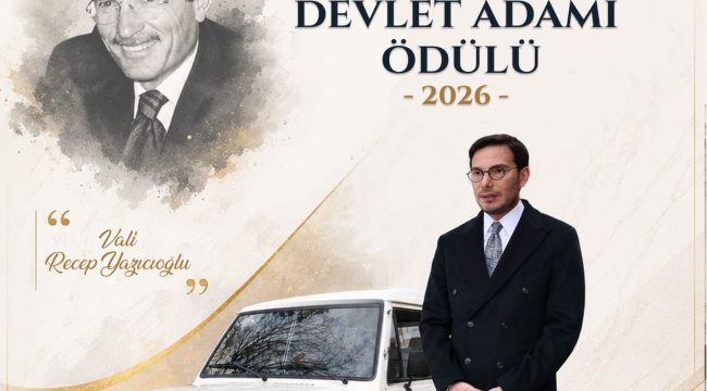 Ordu Üniversitesinde " Yılın Babadan Oğula Devlet Adamı " Ödülü Verilecek