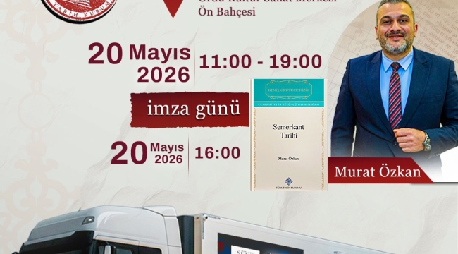 Türk Tarih Kurumu Mobil Kitap Satış Mağazası Tüm Türkiye'de Okurla Buluşuyor  
