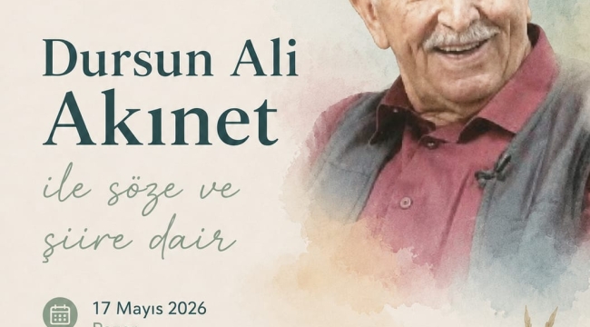 Ünlü Şair-Yazar Dursun Ali Akınet, Ünye Çevre Platformu Buluşmasında