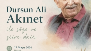 Ünlü Şair-Yazar Dursun Ali Akınet, Ünye Çevre Platformu Buluşmasında