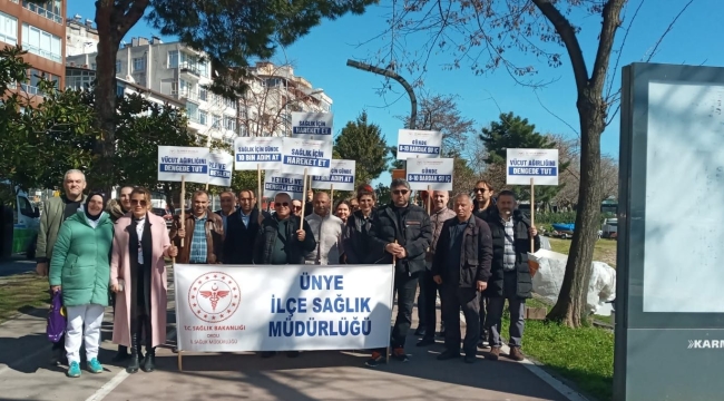 Ünye'de "Sağlıklı Yaşam İçin Birlikte Yürüyoruz" Etkinliği Düzenlenecek