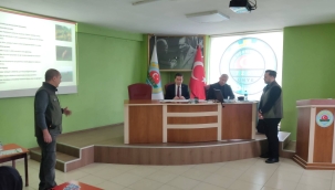 Ünye'de Yaban Hayvanı Zararlarına Karşı Muhtarlara Bilgilendirme Toplantısı Yapıldı