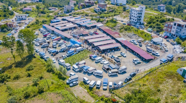 Ünye Hayvan Pazarı Kurban Bayramı'na Hazır