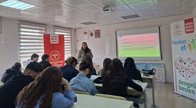 Ünye MYO'da "Obezitenin Önlenmesi ve Sağlıklı Beslenme" Semineri