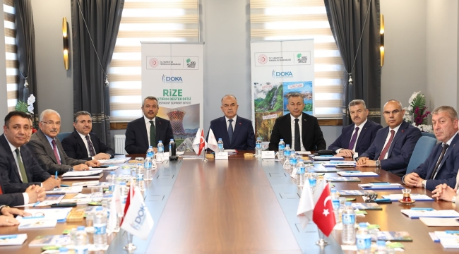 177. DOKA Yönetim Kurulu Toplantısı Rize'de Yapıldı