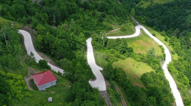 Akkuş Kemikgeriş'e Beton Yol