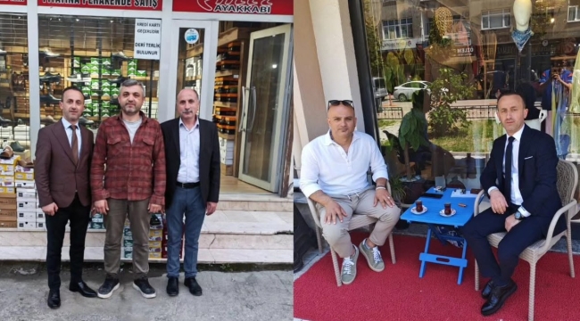 Başkan Genç'in Esnaf Ziyaretleri Sürüyor