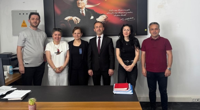 Başkan Genç'ten İŞKUR Müdürü Ortatepe'ye Ziyaret