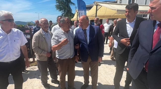 Başkan Tavlı İnkur Mahallesi'nde Vatandaşlarla Buluştu