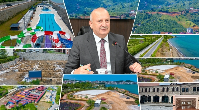 Başkan Tavlı Ünye'de Devam Eden Yatırımları Değerlendirdi