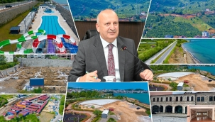 Başkan Tavlı Ünye'ye Değer Katacak Devam Eden Yatırımları Değerlendirdi