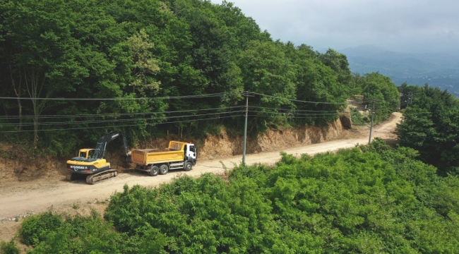 Boztepe'ye Alternatif Güzergaha Büyükşehir Dokunuşu