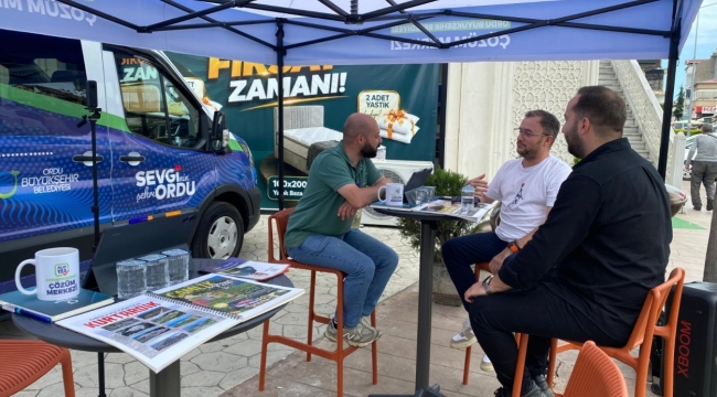 Çözüm Merkezi Çambaşı Yaylası'nda Vatandaşları Dinledi