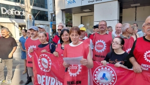 DİSK Dev Emekli-Sen Ünye, "Krizin Faturasını Ödemeyi Reddediyoruz"