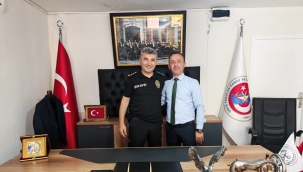 Emniyet Müdürü Sarısoy'dan Başkan Genç'e Ziyaret