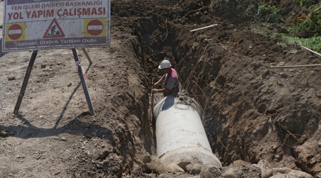 Fatsa'da Altyapı Güçlendi: Beşik Sokakta Yağmur Suyu Hattı Çalışmaları Tamamlandı, Sırada Üst Yapı Var