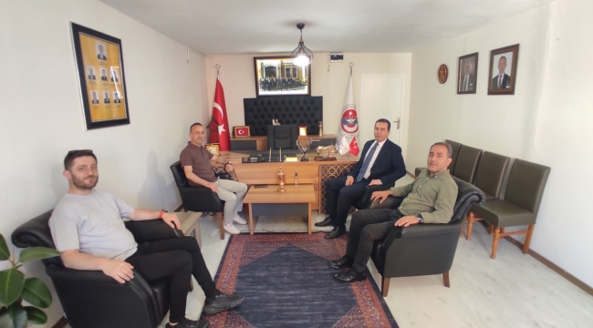 Kaymakam Işık'tan Başkan Genç'e Veda Ziyareti