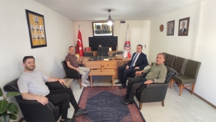 Kaymakam Işık'tan Başkan Genç'e Veda Ziyareti