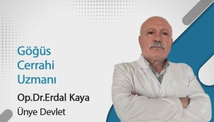 Opr.Dr. Erdal Kaya Ünye'de Hasta Kabulüne Başladı