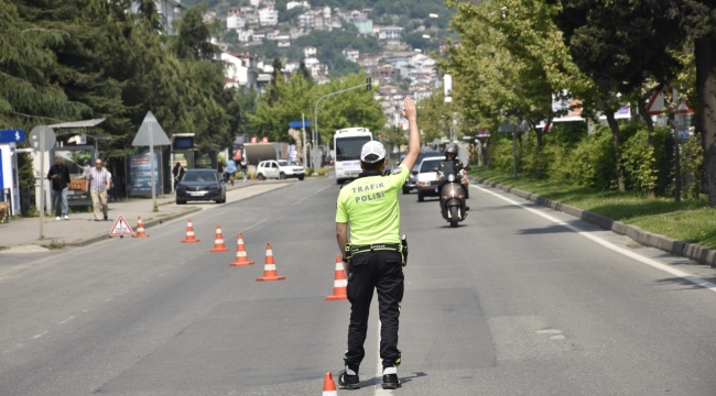Ordu'da 1 Haftalık Bilanço: 65 Kaza, 101 Yaralı