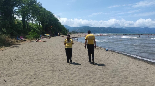 Ordu'da Sahillerde Sıkı Denetim