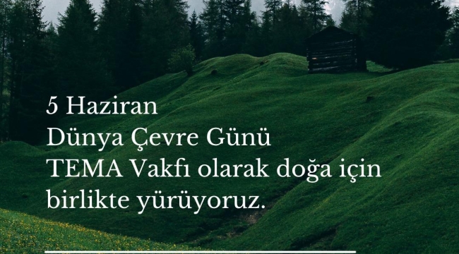 TEMA'dan Ünye'de "Dünya Çevre Günü" Yürüyüşü