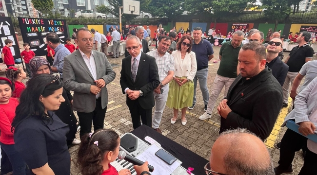 Ünye Anafarta İlkokulunda "Maarif'in Matematiği" Sergisine Büyük İlgi