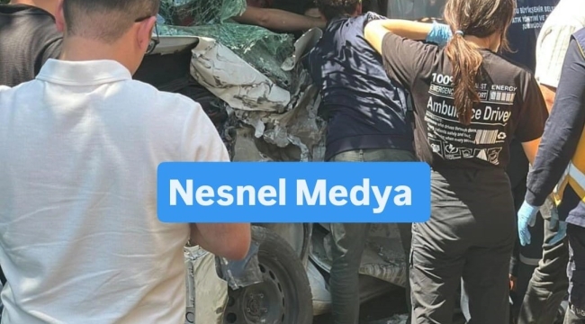 Ünye-Çaybaşı Arası Ticari Araçla Kamyon Kafa Kafaya Çarpıştı