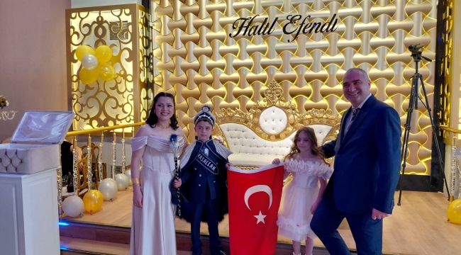 Ünye'de Ahmet Diktepe'ye Düğün Gibi Sünnet Töreni