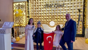 Ünye'de Ahmet Diktepe'ye Düğün Gibi Sünnet Töreni