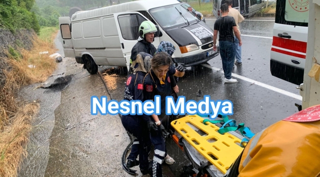 Ünye'de Tünel Çıkışı Zincirleme Kaza: 7 Yaralı