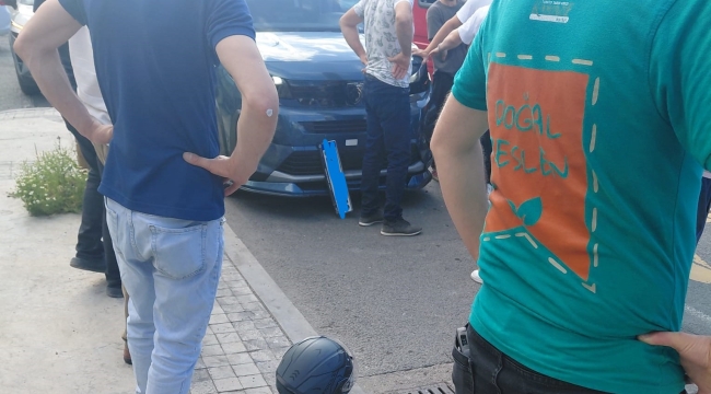 Ünye Gölevi Mahallesinde Motosiklet Kazası: 2 Yaralı