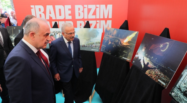 15 Temmuz Milli Birlik Günü Dijital Gösterim Merkezi Açıldı