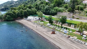 Aktaş Plajı Akdeniz, Ege’yi Aratmıyor