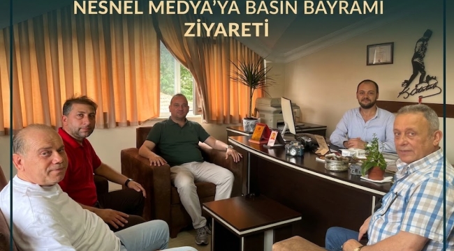 Anahtar Parti Ünye Teşkilatı'ndan Nesnel Medya'ya Basın Bayramı Ziyareti