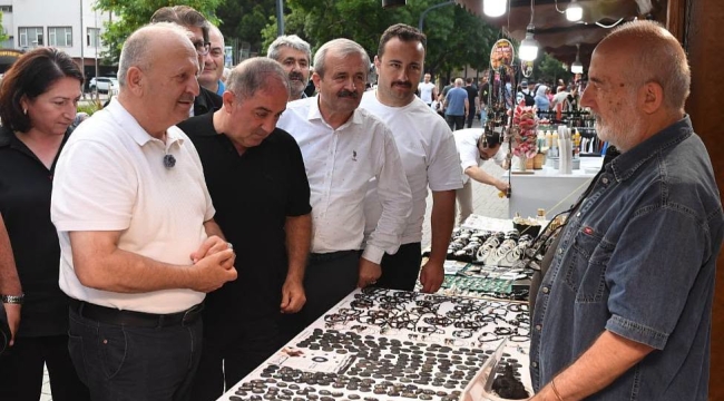 Başkan Tavlı'dan Festival Evlerine Ziyaret