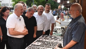 Başkan Tavlı'dan Festival Evlerine Ziyaret