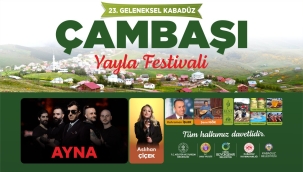 Çambaşı'nda Festival Var