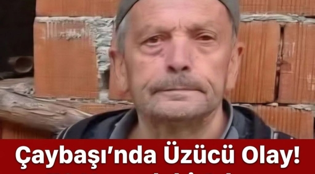 Çaybaşı'nda Üzücü Olay: 70 Yaşındaki Adam Yaşamına Son Verdi!