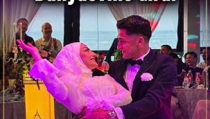 Fatma Melike Özbek ile Yunus Emre Erdem Dünyaevine Girdi
