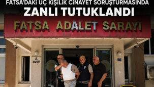 Fatsa'daki Üç Kişilik Cinayet Soruşturmasında Zanlı Tutuklandı