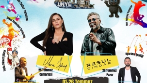 Festival Coşkusu Ünye'de Yaşanıyor