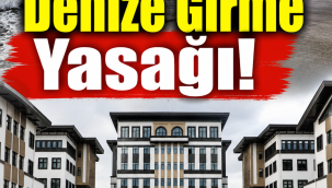 Ordu'da Denize Girme Yasağı!