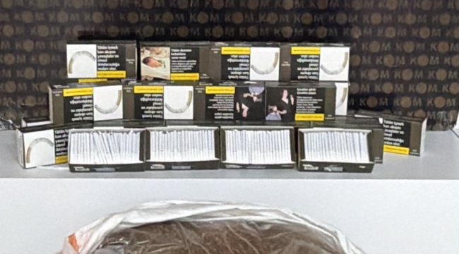 Ordu'da Kaçak Tütün Operasyonu: 6 Bin Makaron ve 30 Kilo Tütün Ele Geçirildi