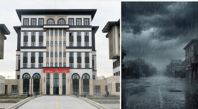 Ordu Valiliği'nden Kuvvetli Yağış Uyarısı: Vatandaşlara Tedbir Çağrısı