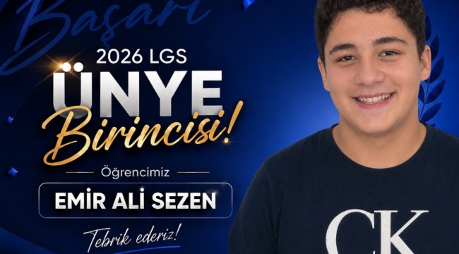 Özel Canik Koleji Öğrencisinden LGS'de Büyük Başarı