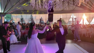 Ünye'de Ayça Karaoğlu ile Hasan Kürşad Korkmaz Hayatlarını Birleştirdi