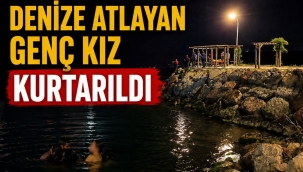Ünye'de Genç Kız Denize Atladı, Ekipler Kurtardı