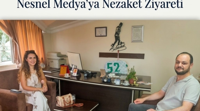 Ünye Özel İz Anaokulu'ndan Nesnel Medya'ya Nezaket Ziyareti