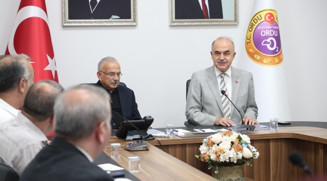 Vali Erol, Ağaç, Orman ve Mobilya Sektörü Temsilcileri İle Bir Araya Geldi 